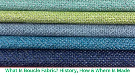 boucle fabric history.